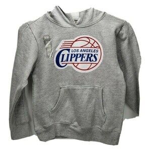NBA U   L.A. CLIPPERS GRAY HOODIE   KIDS  SIZE 7